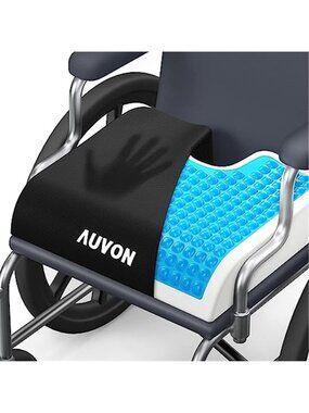 Gel Seat Cushion Memory Foam Cooling Office Chair Tailbone Pain Relief U Shape